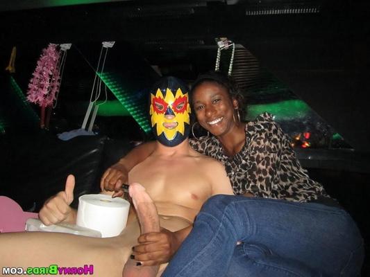 15P Drunk and horny amateurs jerking big thick cocks at CFNM parties