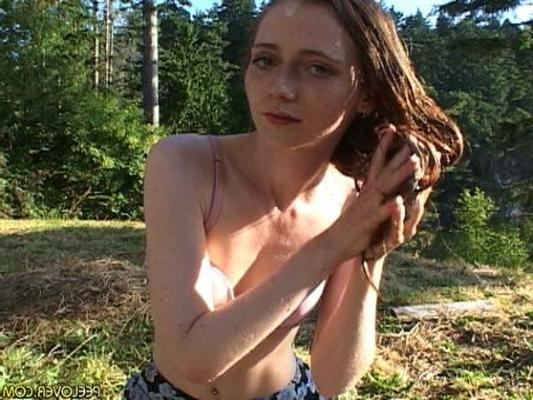 15P Redhead gets salty golden shower