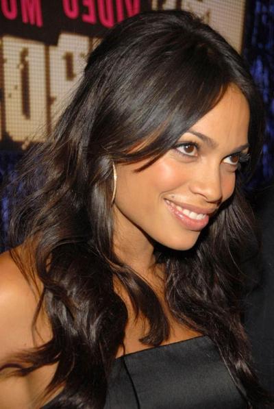 15P Rosario Dawson  see perfect nude tits of this lovely ebony celeb