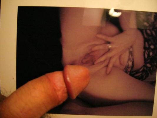 4P Cum on her pussy