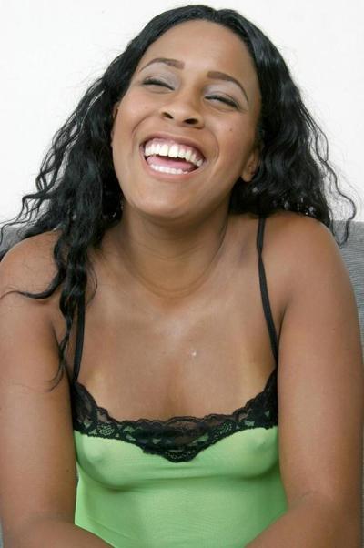20P Horny ebony teen stuffing her tight twat with huge dildo