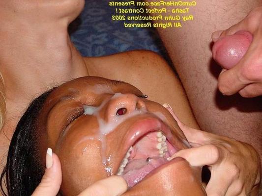 11P Black girl getting a nasty facial