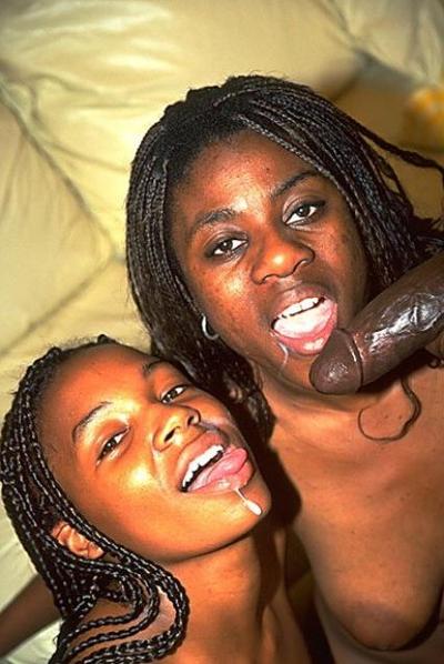 10P Skank hoes suck big black cock