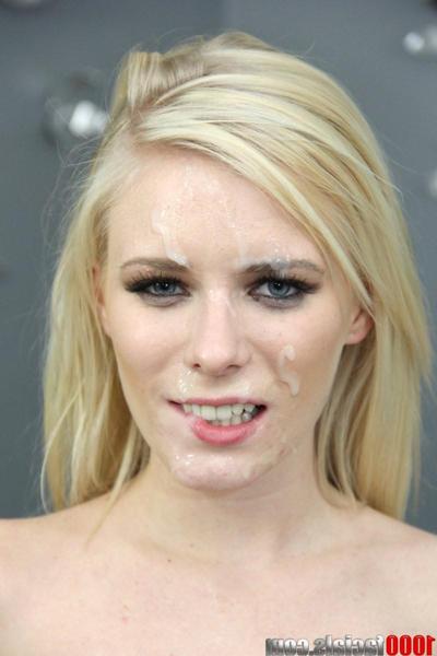 15P Blonde cumshot pics