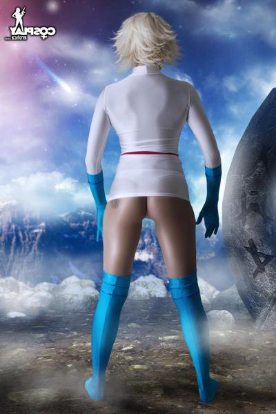 12P Power Girl Cosplay