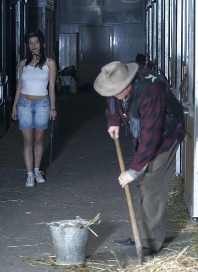 14P Stupid brunett teen gets fucked by old man