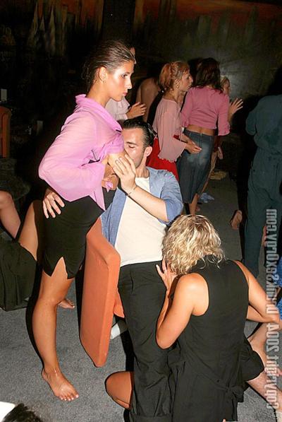 4P Party sex at the night club