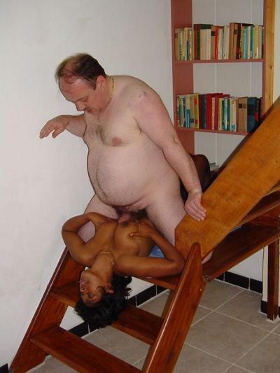 4P Grandpa catches a really horny indian teenage pidgeon thief