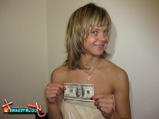 16P Broke teen gets a horny guy over and pleasures him for money
