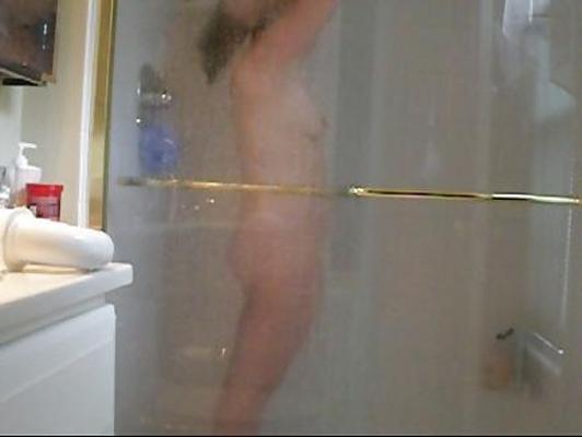 6P Wife in  the shower