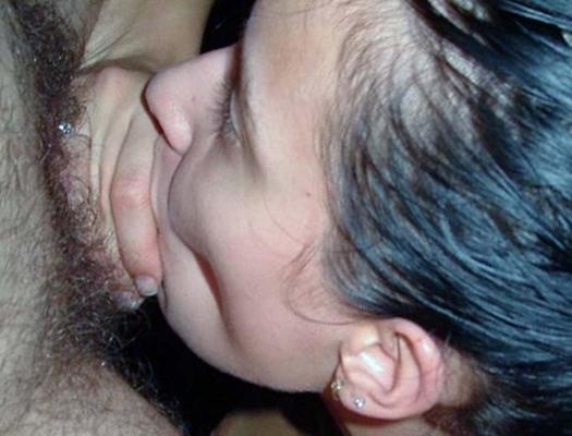 12P Brunette princess with a dick in her mouth