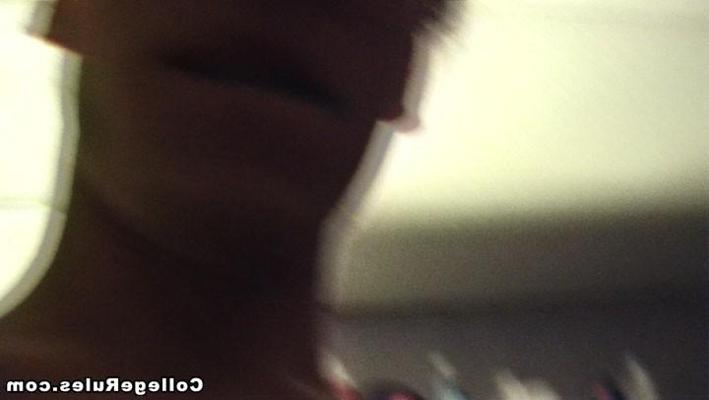 15P Drunk college girl rides on black cock after blowjob