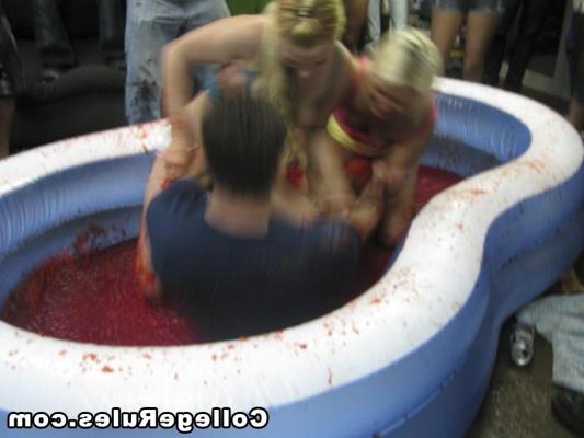 15P College girl is naked taking hard cock in her throat