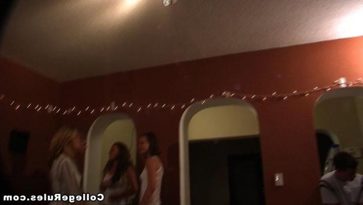 15P College hottie is fucked in a hardcore threesome