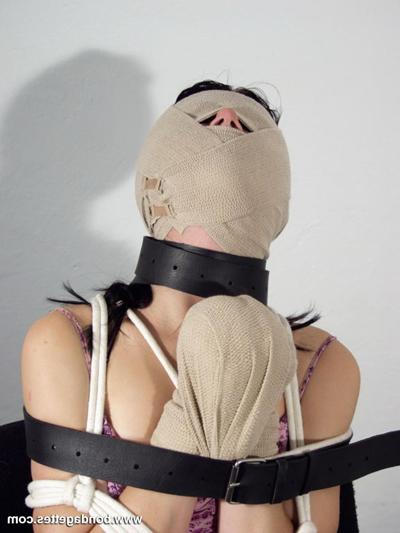 15P Annas mummified bondage and bandage fetish