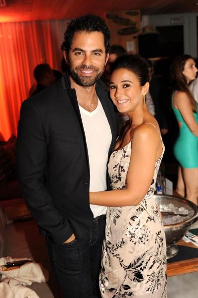 16P Emmanuelle Chriqui showing huge cleavage at the Ocean Drive Magazine Cover Party