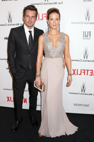 16P Kate Beckinsale zeigt bei den Golden Globe Awards und The Weinste ein riesiges Dekolleté
