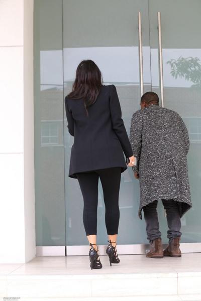 16P Kim Kardashian showing huge cleavage out in Los Angeles