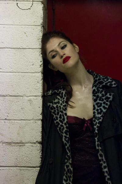 10P Gemma Arterton showing off her cleavage in Byzantium promos and stills