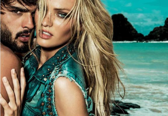 15P Candice Swanepoel parece muito gostosa em ensaio fotográfico na praia de Fernando de Noronha 2014