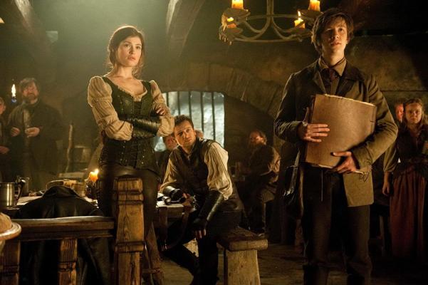 16P Gemma Arterton as hot medieval warrior in 'Hansel and Gretel' promo stills