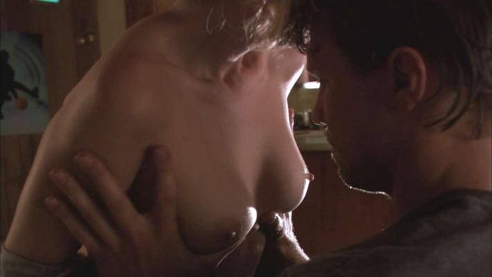 16P Nicky Aycox showing tits and gets her pussy licked by guy