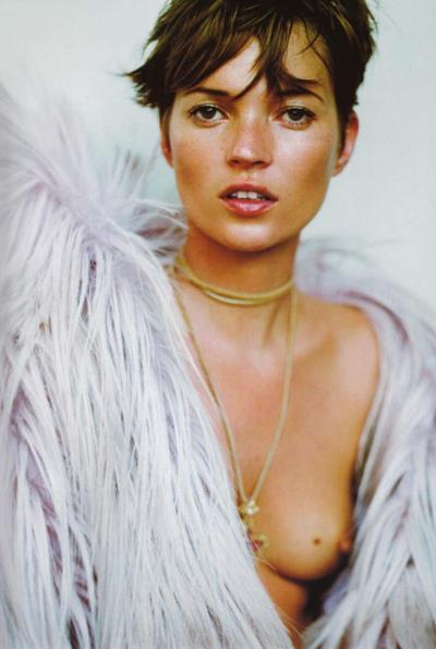16P Kate Moss shaved pussy and topless