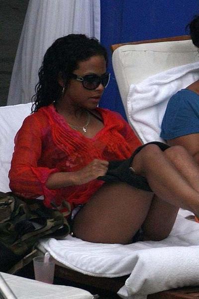 16P Christina Milian exposing sexy body and huge boobs on private photos