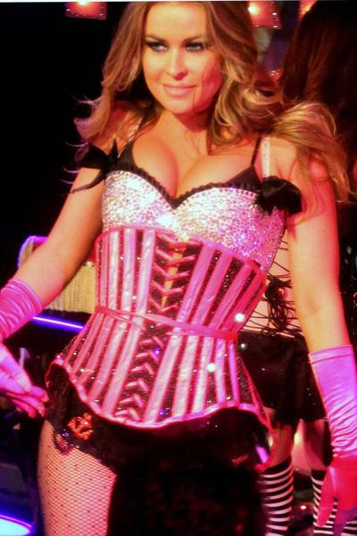 15P Carmen Electra incredible body in kinky lingerie