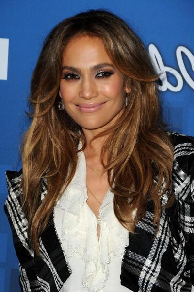 15P Jennifer Lopez leggy wearing black shorts at the 'American Idol' Finalists Party