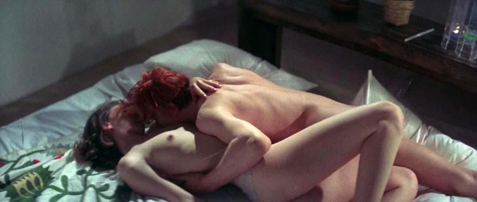 10P Candy Clark exposing her nice big boobs and hairy pussy in nude movie scenes