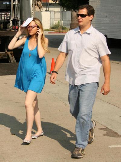 16P Lindsay Lohan looking cute in sexy summer dresses and showing huge cleavage