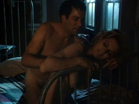 10P Angie Dickinson exposing her big boobs and hairy pussy in nude movie scene