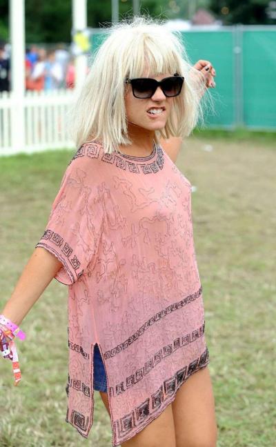 10P Lily Allen caught sunbathing topless on yacht and nipple slip paparazzi shoots
