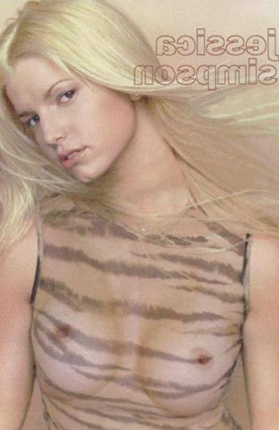 16P Country singer Jessica Simpson looks yummy on her nude photo