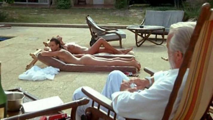 10P Valerie Kaprisky exposing her nice tits and great ass in movie