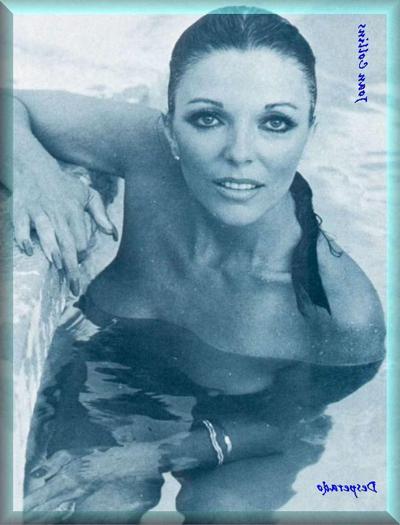 16P Joan Collins exposing her nice big tits in photoshoot