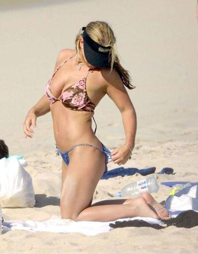 15P Anastacia nasty ass in bikini and tight thongs