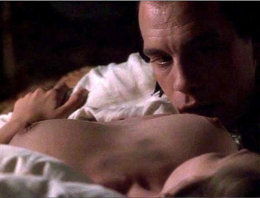 15P Uma Thurman showing her nice big tits in nude movie scenes