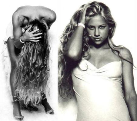 15P Celebrity Anna Kournikova looking totally sexy in thongs