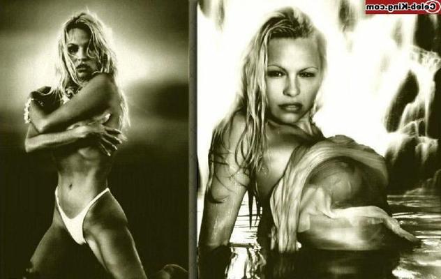 16P Hot celebrity Pamela Anderson showing her big boobs