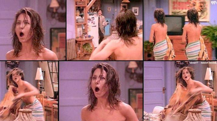 16P Celebrity star Jennifer Aniston shows nude tits