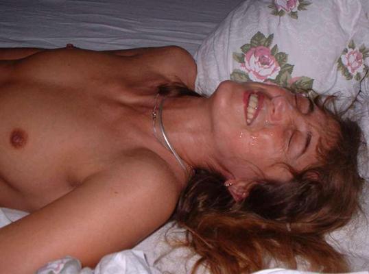 16P Pictures of a horny wife who got jizzed on