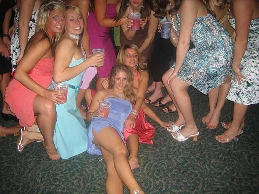 20P Real Teen Cheerleader Squad Cheers Then Gets Drunk At Afterparty