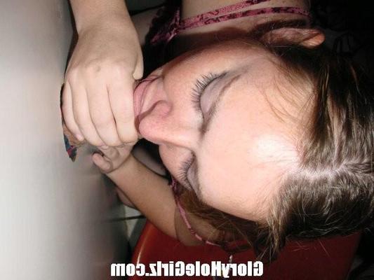 16P Chubby girl gloryhole blowjob