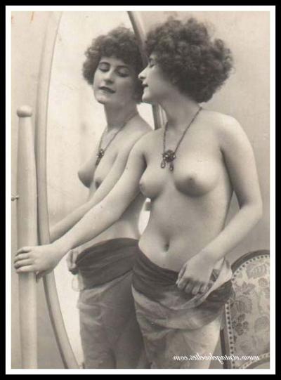 16P Vintage rare and exclusive antique ladies exposed