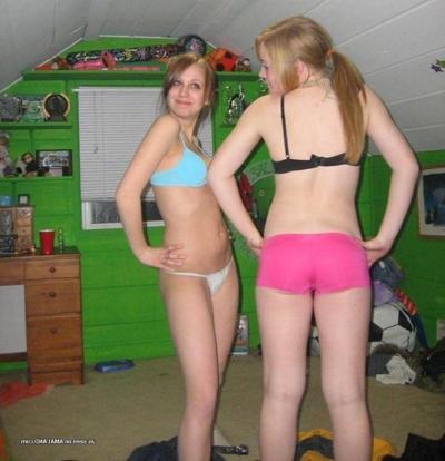 13P Amateur teens get naughty and pose in their underwear