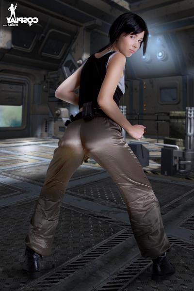 16P Stacy loves Battlestar and dressing as the characters in cosplay makes her horny