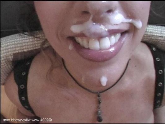 14P Chesty Wifey gets a facial by the fireplace