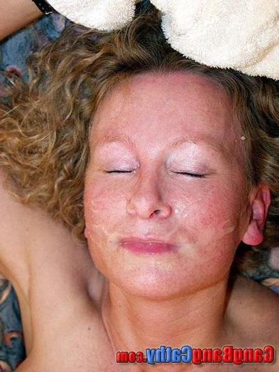 16P Wife filled with friends group sperm